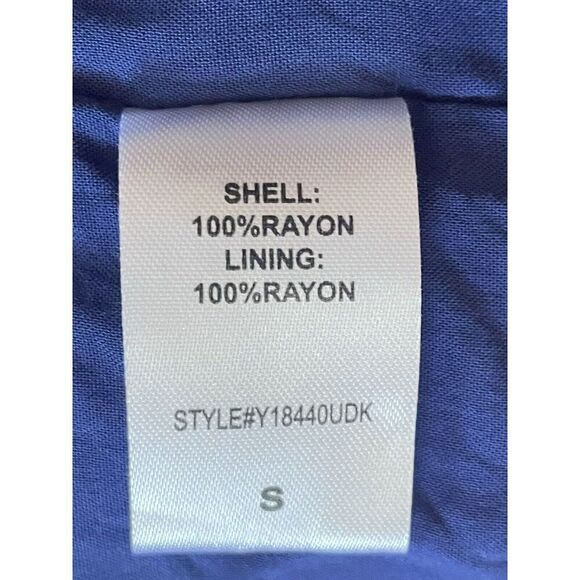 Do +Be Women’s Striped Multicolored Mini Sleeveless Tie Neck Lining Dress Size S - Picture 11 of 11